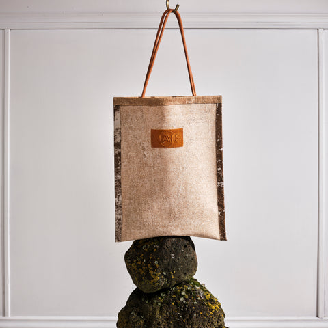 MAiS RUBBERISED JUTE TOTE