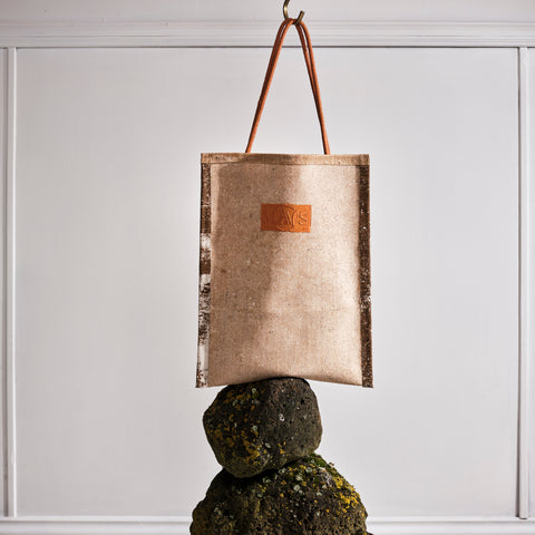 MAiS RUBBERISED JUTE TOTE